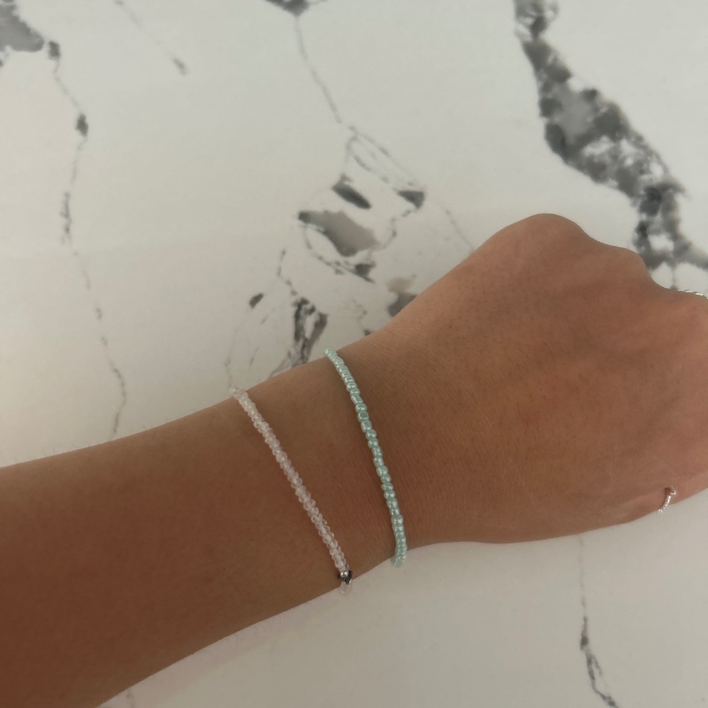 Teal bracelet